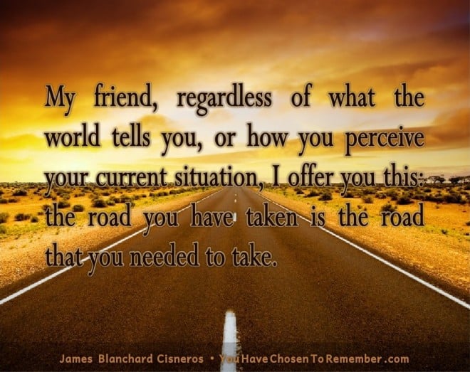 Inspirational Quotes about Attitude by James Blanchard Cisneros, author of spiritual self help books.