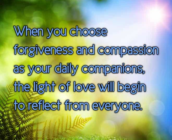 Inspirational Quote About Forgiveness and Compassion