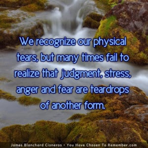 Inspirational Quote About Judgment, Anger, Fear and Stress