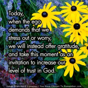 Today, I Trust In God - Inspirational Quote