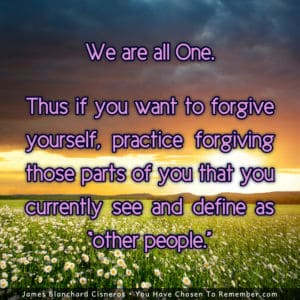 Forgiving Yourself and Others - Inspirational Quote