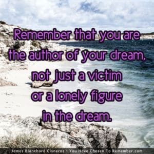 You are the Author of Your Dream - Inspirational Quote