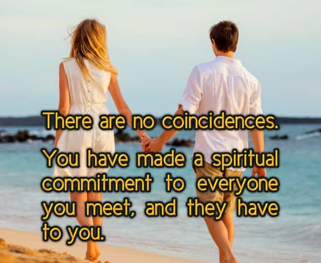 There are No Coincidences - Inspirational Quote