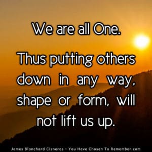 We are all One - Inspirational Quote