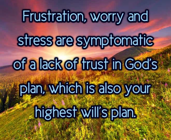 Trust in God's Will - Inspirational Quote