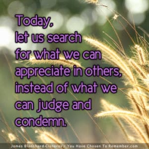 Today, Appreciate Other People - Inspirational Quote