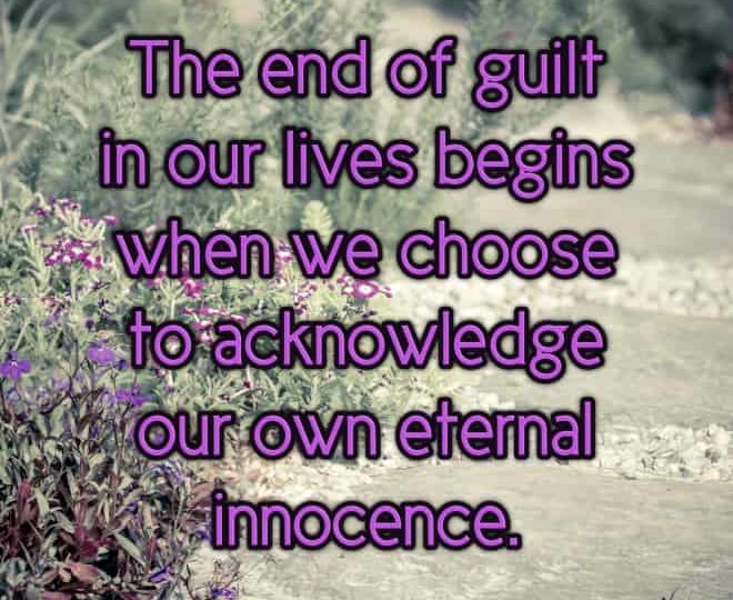 Acknowledge Your Eternal Innocence - Inspirational Quote