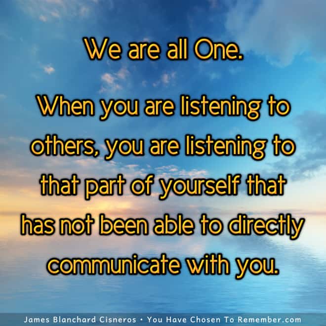 Listening to Others - Inspirational Quote