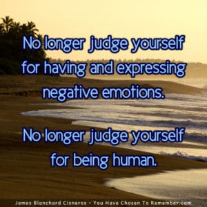 No Longer Judge Yourself - Inspirational Quote
