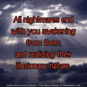 All Illusions End When You Awaken - Inspirational Quote