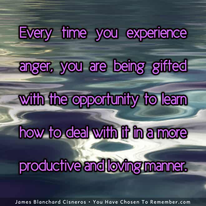 Learning to Work Effectively With Anger - Inspirational Quote