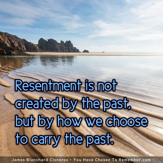 About Resentment - Inspirational Quote