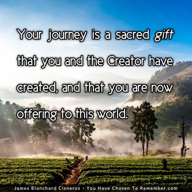 Your Journey is Sacred - Inspirational Quote