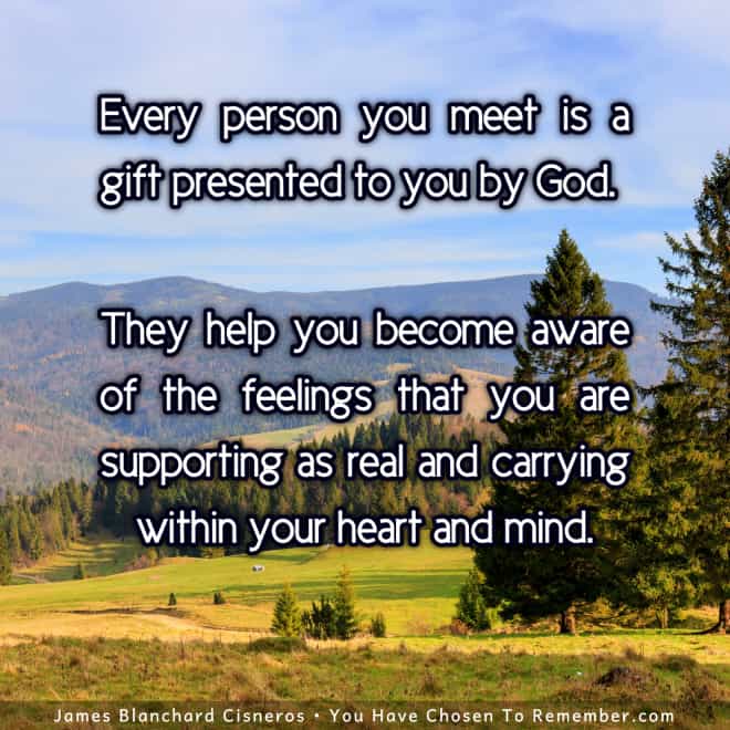 Every Person You Meet is a Gift of God - Inspirational Quote