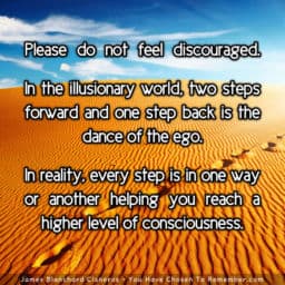 Please Do Not Feel Discouraged - Inspirational Quote