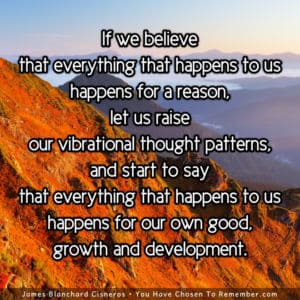 Everything Happens for a Good Reason - Inspirational Quote