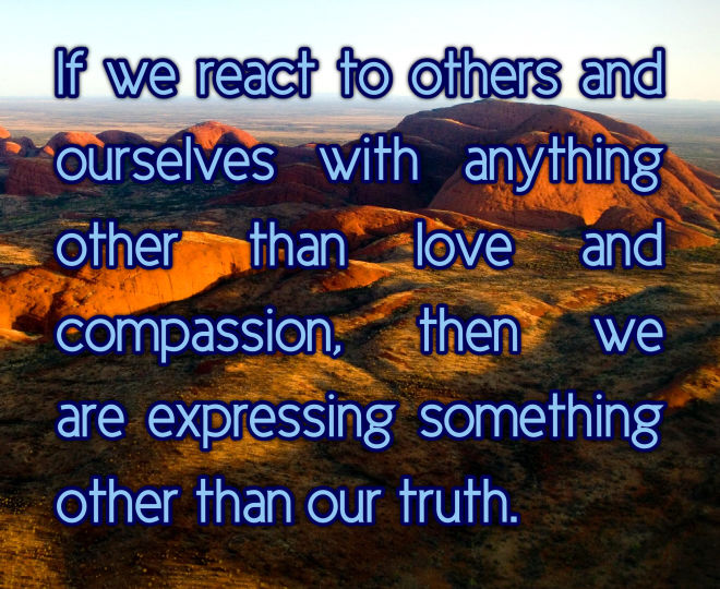 About Expressing Our Truth - Inspirational Quote