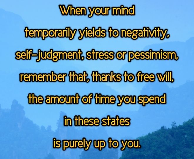 Choosing Your MInd State - Inspirational Quote