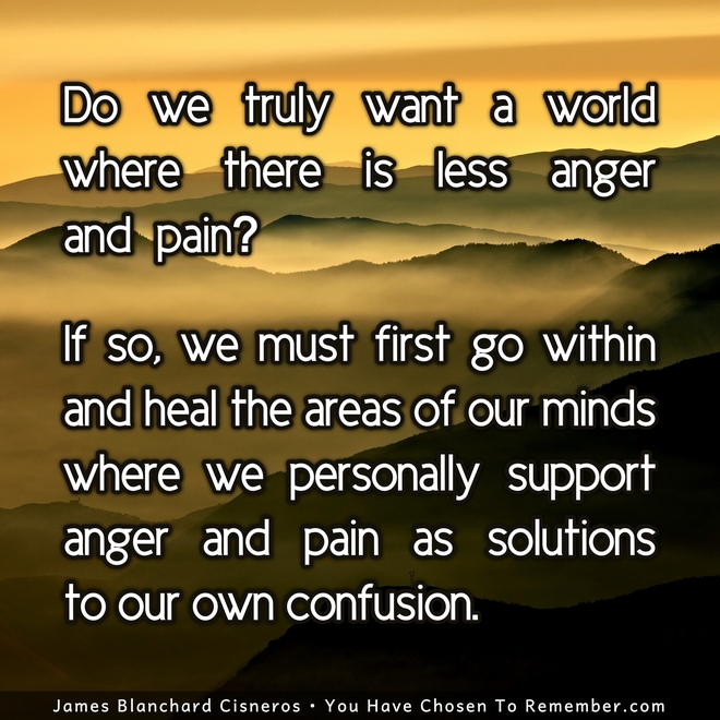 Healing the Anger and Pain Within - Inspirational Quote