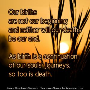 Our Soul's Journey Continues Both in Life and in Death - Inspirational Quote