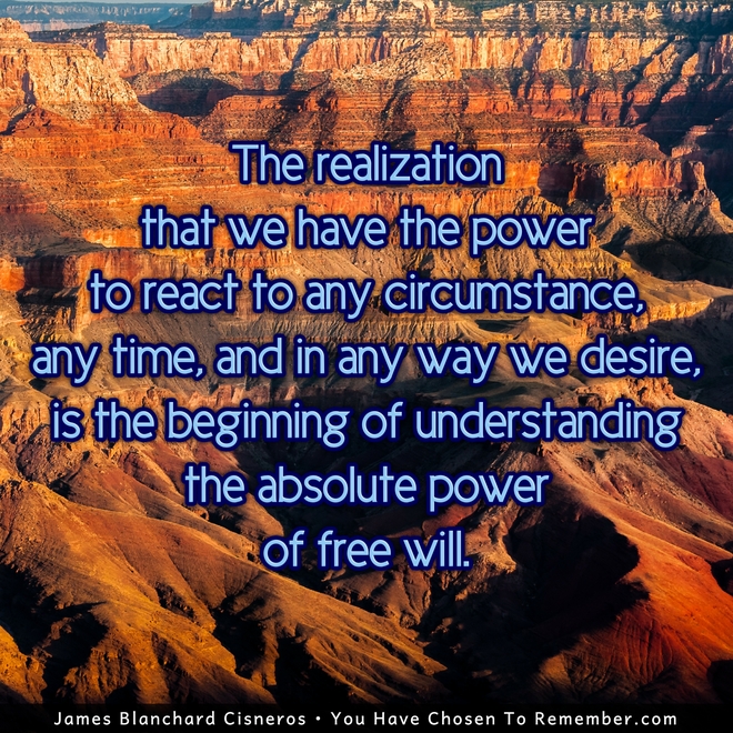 Realizing We Have The Power - Inspirational Quote