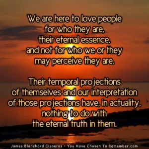 Love People For Who They Truly Are - Inspirational Quote