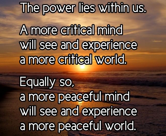 The Power Lies Within - Inspirational Quote