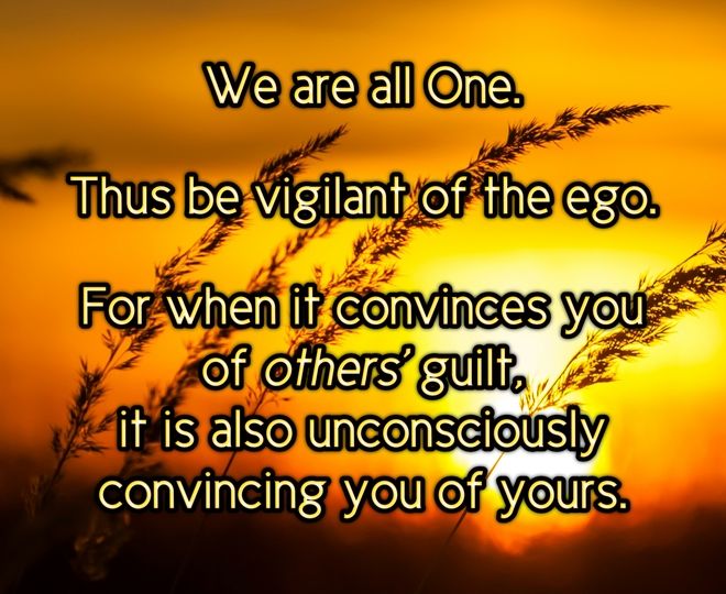 Always Be Vigilant of the Ego - Inspirational Quote