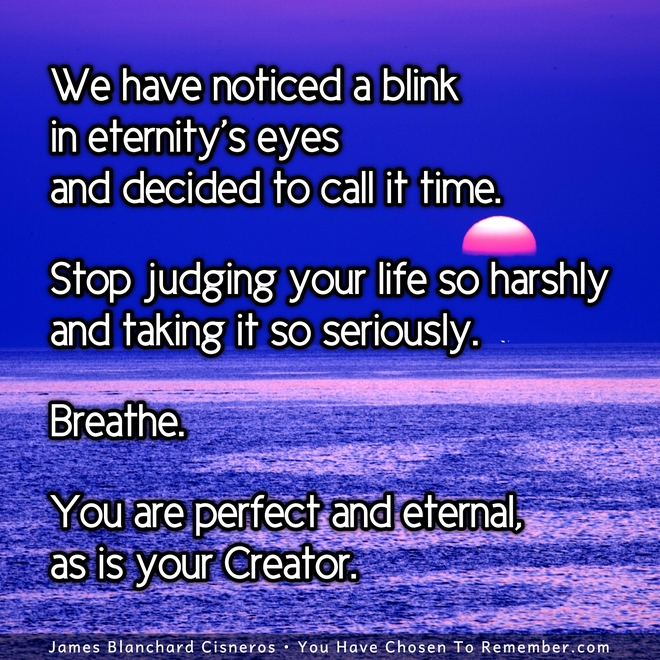 You are Perfect and Eternal - Inspirational Quote