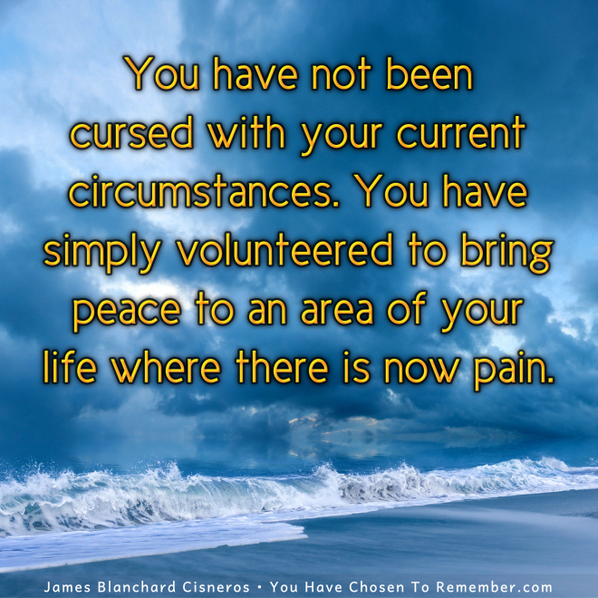 You are not Cursed by Your Current Circumstances - Inspirational Quote