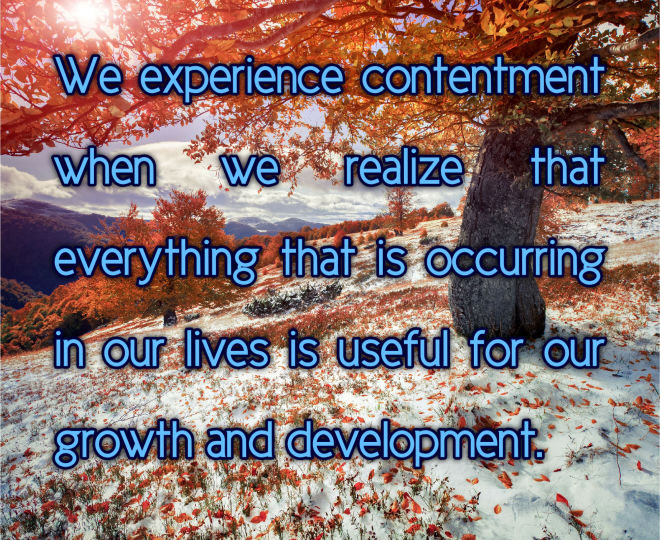 Everything that Happens is Useful for Our Growth - Inspirational Quote
