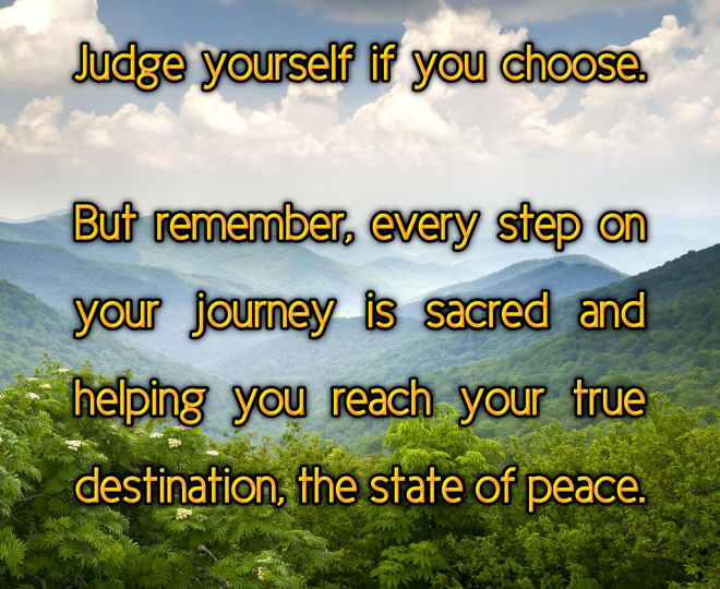 Every Step on Your Journey is Sacred - Inspirational Quote