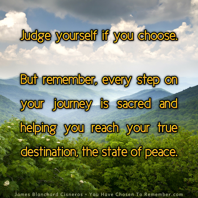 Every Step on Your Journey is Sacred - Inspirational Quote