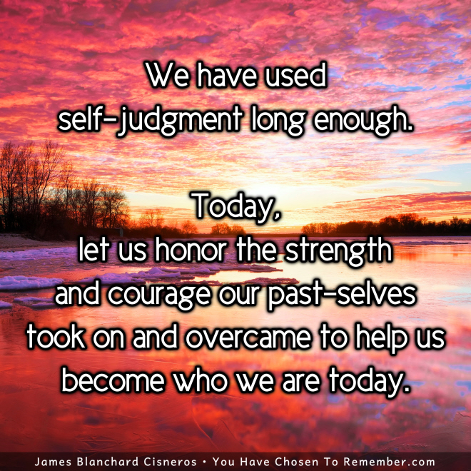 Today, Honor Yourself - Inspirational Quote
