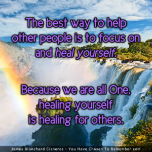 Healing Yourself is Healing for Others - Inspirational Quote