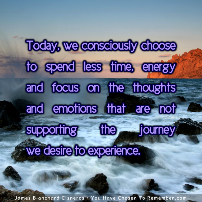 Choosing Thoughts and Emotions that Support Your Desires - Inspirational Quote
