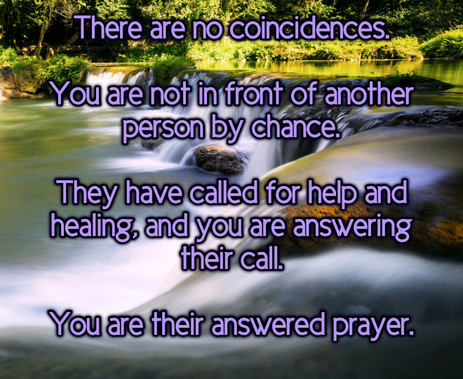 There are No Coincidences - Inspirational Quote
