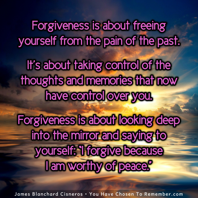 Forgiveness Frees You from the Pain of the Past - Inspirational Quote