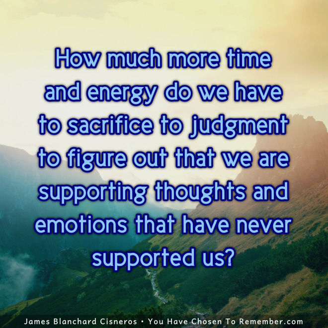 Ending Thoughts and Emotions that do not Support us - Inspirational Quote
