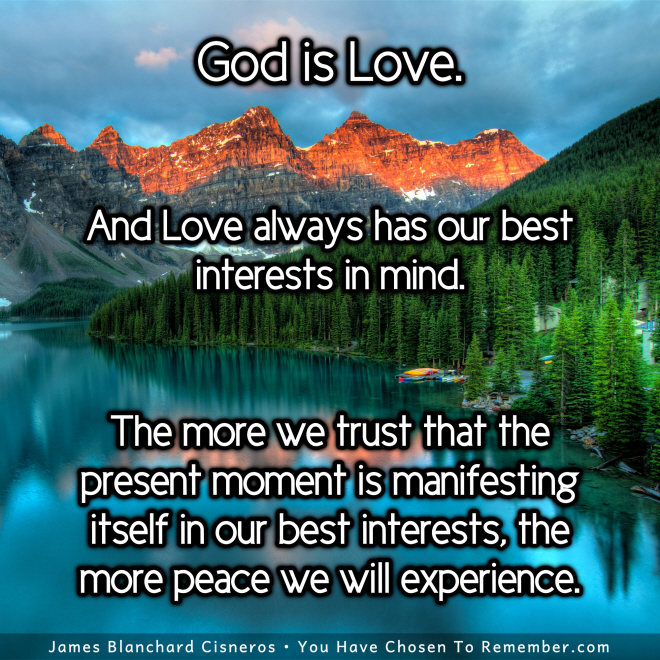 God is Love - Inspirational Quote