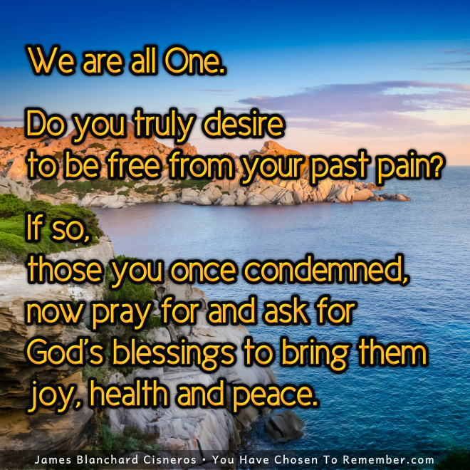 Do You Truly Desire to be Free From Past Pain? Inspirational Quote