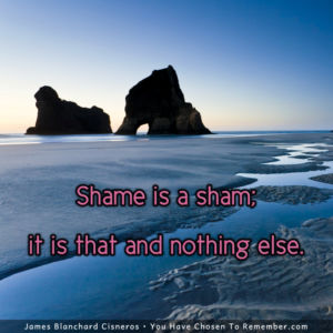 Shame is a Sham - Inspirational Quote
