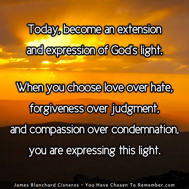 Today, Choose Love Over Hate - Inspirational Quote