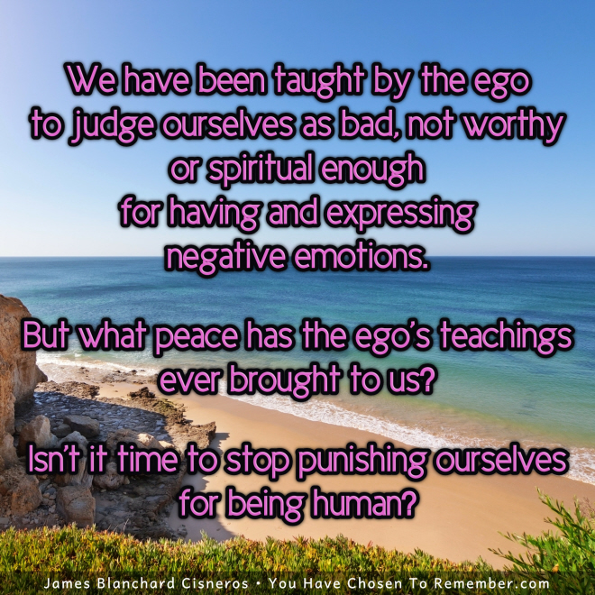 It is Time to Stop Punishing Ourselves - Inspirational Quote