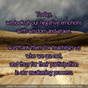About Negative Emotions in Our Awakening Process - Inspirational Quote