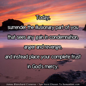 Place Your Complete Trust in God's Mercy - Inspirational Quote