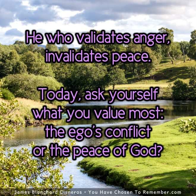 Do You Value Conflict or Peace? Inspirational Quote