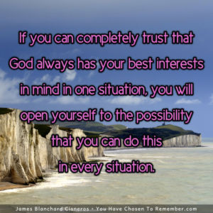 God Always has Your Best Interest in Mind - Inspirational Quote