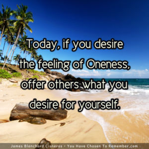Offer Others What You Desire For Yourself - Inspirational Quote