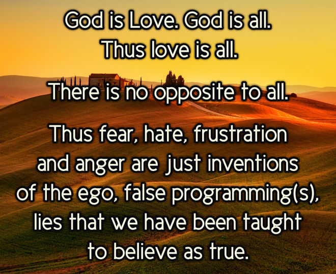 God is Love - Inspirational Quote